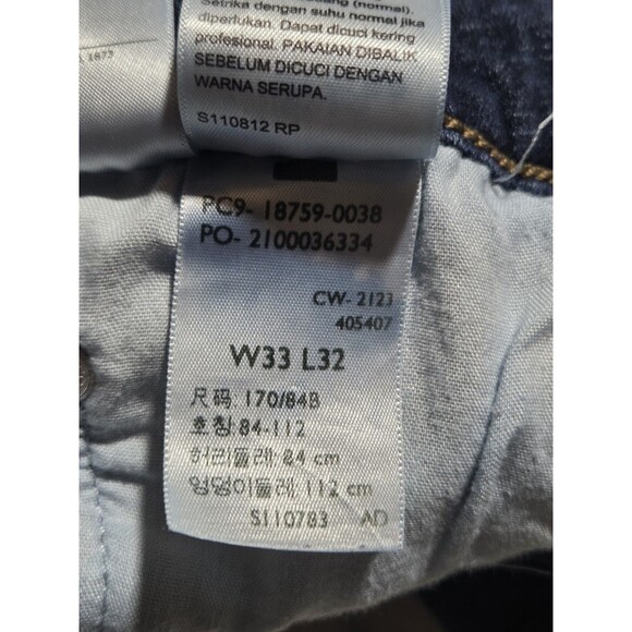 Levi's Women's 725 High Rise Bootcut Jeans Tag Size 33x32 Blue Denim - Picture 4 of 13